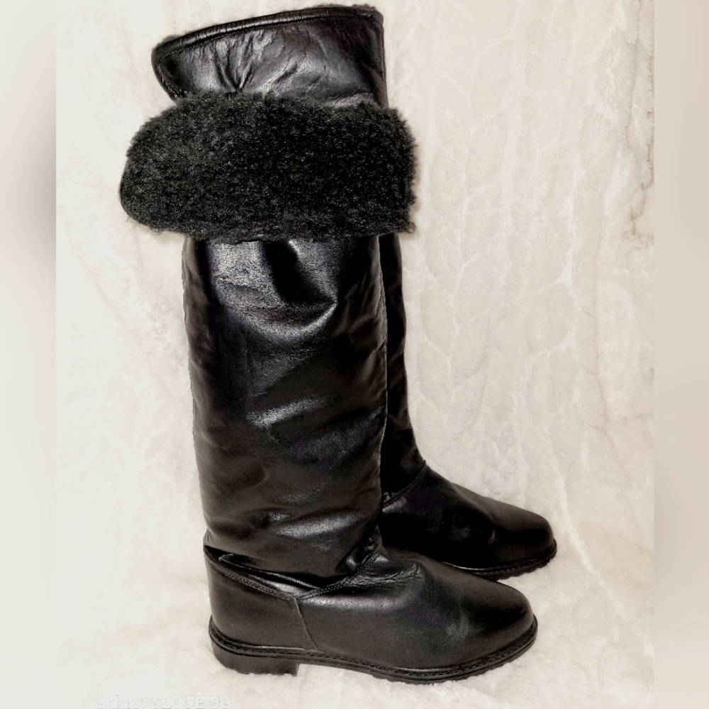 Women's size 6D Canadian Black Boots